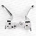 KiWAV Aluminum Hand Control Brake Clutch Lever Chrome compatible for Harley-Davidson 2014-2016 Touring