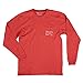 Southern Marsh Men's L/S Authentic Shirt Strawberry Fizz