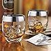Wine Enthusiast Madison Avenue Whiskey Glasses, Set of 2