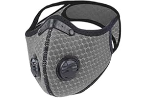 FuturePPE Mesh PRIMO Reusable Sport Mask with Activated Carbon Filter - Ultimate Protection for Dust, Pollen, & More