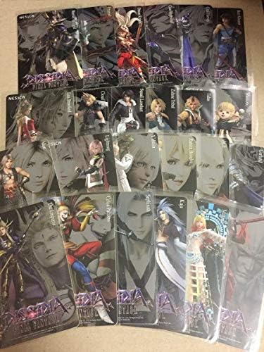 Amazon ディシディア ファイナルファンタジー 初期ネシカシール 全24種 オマケ付き Nesica Dff アニメ 萌えグッズ 通販