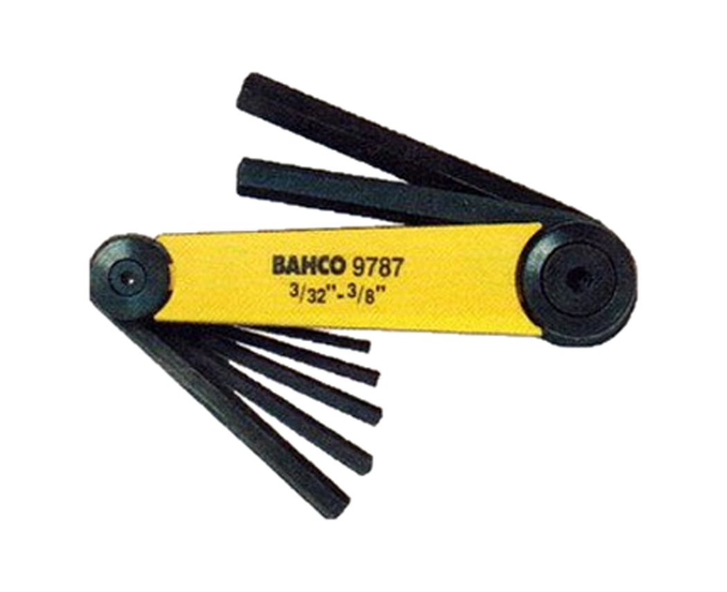 Bahco BE-9787 Hexagon Offset Screwdriver Set, Yellow/Black