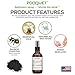 POOQUET 4-Ounce Toilet Bathroom Spray, Shrink The Stink™, Premium Scented Poop Deodorizing Air Freshener w/Bamboo Charcoal, 4oz French Lavender