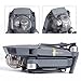 Kuuqa 2Pcs Lens Caps Accessories, Lens Hood Sun Shade Lens Hood Gimbal Protective Cover with Gimbal Guard Camera Fixed Protector for Dji Mavic Pro (Dji Mavic Not Included)
