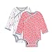 SkipHop Baby Girls' Side-Snap Long Sleeve Bodysuit Set