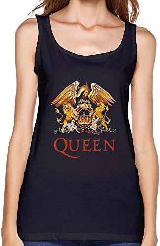 LLangla Women's Queen Band Rock Music Tank Top M Black