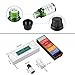 Aromatherapy Top 7 Essential Oils 100% Pure & Therapeutic-Grade, Essential Oil Set - Basic Sampler Gift Set & Kit (Rosemary, Lavender, Peppermint, Eucalyptus, Lemongrass, Orange, Tea Tree)