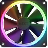 NZXT F120 RGB Fans RF-R12TF-B1 Triple RGB Fan and Controller Black 120mm view 3