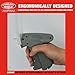 Amram Comfort Grip Tagging Gun for Clothing and Pricing, Includes Standard Retail Price Tag Attacher Gun for Clothing, 2,500 Asstd 1-in, 2-in, 3-in Barbs Attachments, 5 Needles