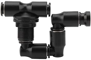 TNFEEON Reptiles Fogger Mist Sprinkler, 360°Adjustable Double Head Reptiles Fogger Mist Sprinkler for Rainforest Amphibians Plants Flowers