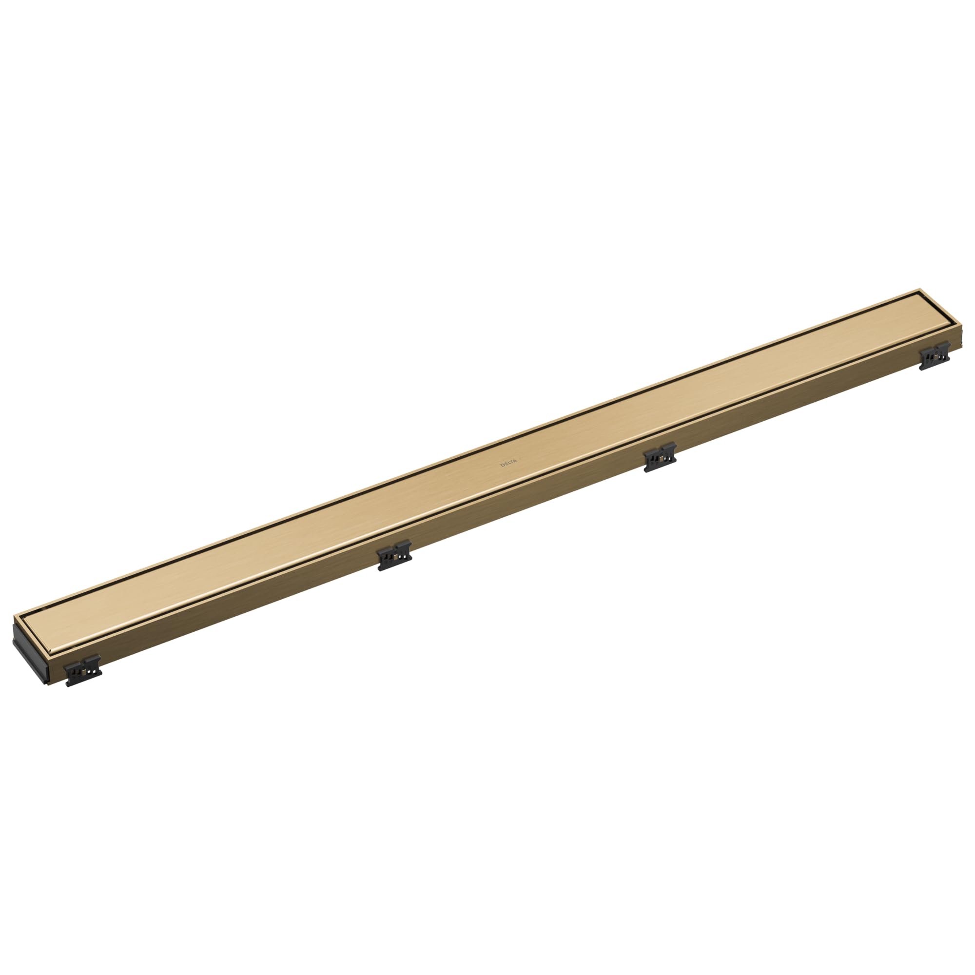 Photo 1 of Delta Faucet 36-Inch Reversible Linear Shower Drain Trim in Champagne Bronze