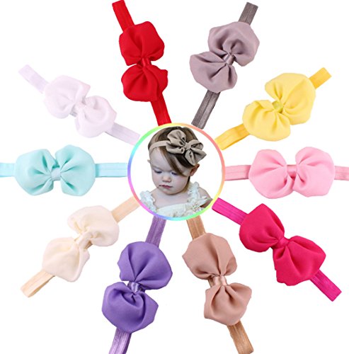 ROEWELL Baby's Headbands Girl's Cute Hair Bows Hair bands Newborn headband ROEWELL Baby's Headbands Girl's Cute Hair Bows Hair bands Newborn headband