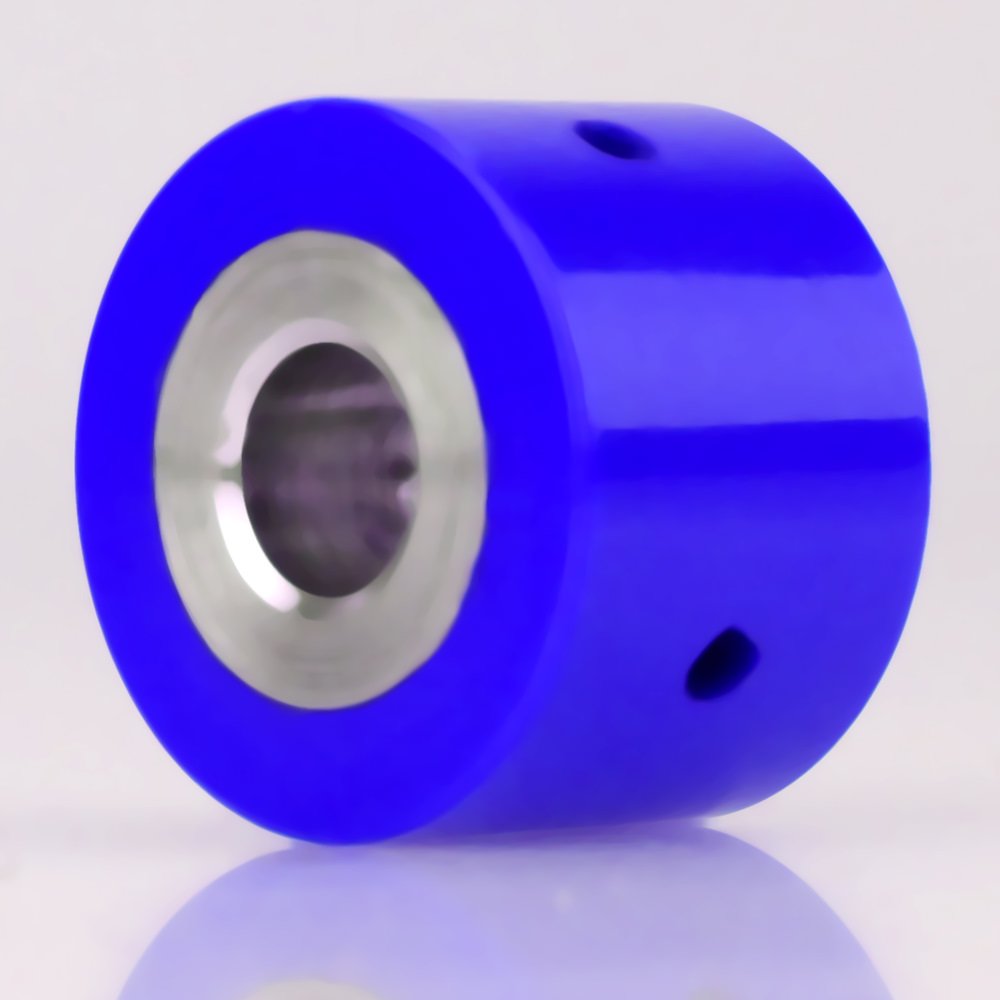 ML6 Hubless Aluminum Hub/Urethane Drive Rollers, 55 Durometer, 0.750