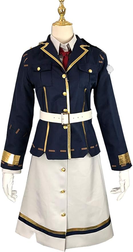 Amazon アイデンティティー5 第五人格 空軍 海軍儀仗兵 コスプレ衣装 コスプレ ワンピース ドレス Cosplay コスチューム コスプレ 仮装 通販