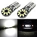 Alla Lighting T10 Wedge 194 168 2825 W5W CANBU Error Free Super Bright White High Power 3014 18-SMD LED Lights Bulbs