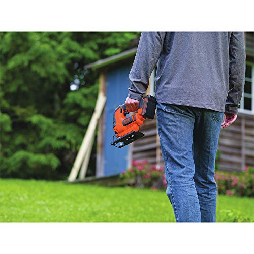BLACK+DECKER 20V MAX* POWERCONNECT Cordless Jig Saw, Jigsaw Tool Only (BDCJS20B) photo 12
