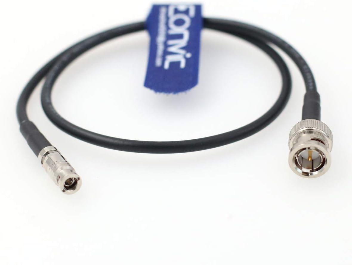 Eonvic Micro BNC Male to BNC HD SDI Coaxial Cable Original High Density for Blackmagic BMCC/BMPCC Video Assist 4K or DJI Lightbridge 2
