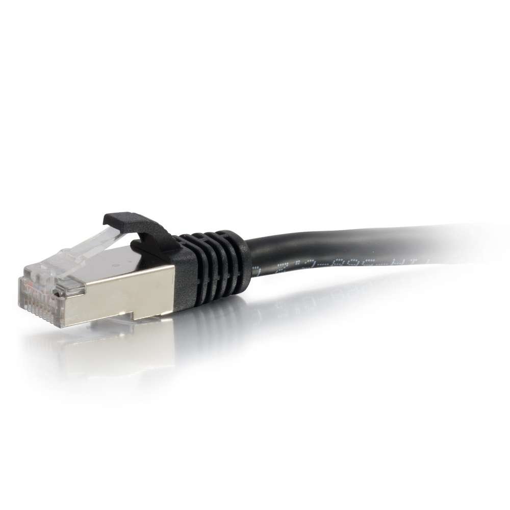 C2G 00824 Cat6 Cable - Snagless Shielded Ethernet Network Patch Cable, Black (35 Feet, 10.66 Meters) Image C2G 00824 Cat6 Cable - Snagless Shielded Ethernet Network Patch Cable, Black (35 Feet, 10.66 Meters) Image