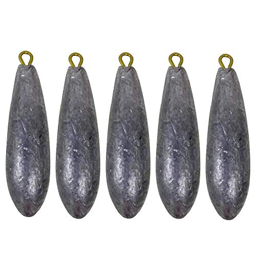 redgirlxx Angelblei-Gewichte in Regentropfen-Form, formschön, Angelgewicht, Größe: 0,35 oz/0,71 oz/1,06 oz/1,41 oz/1,77…