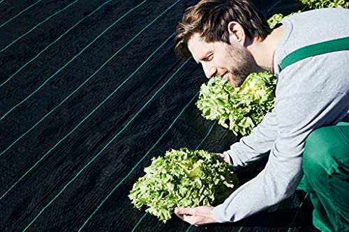 GardenGloss 50m² Anti-Unkrautgewebe 100g/m² – Wasserdurchlässig und Reissfest – Unkrautvlies Gartenvlies mit hoher UV… – Bild 6
