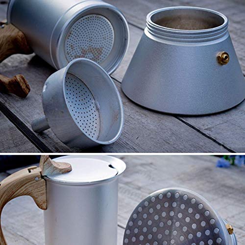 Tubayia Aluminium Espressokocher Mokkakanne Espressokanne Espresso Maker Kaffeekanne – Bild 6