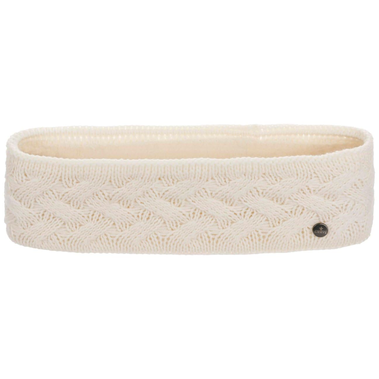 Lierys Fauske Headband Ear Warmers (One Size - Cream White) — image 1
