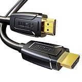 SPBTBF HDMI 2.0 Cable 4.9 FT: 4k 60 Hz HDMI Cables Ultra HD for Laptop, Monitor, TV, Xbox, PS4