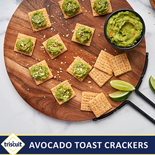 TRISCUIT ORIGINAL WHOLE GRAIN WHEAT CRACKERS, VEGAN CRACKERS, HEALTHY SNACKS, LUNCH SNACKS, 8.5 OZ