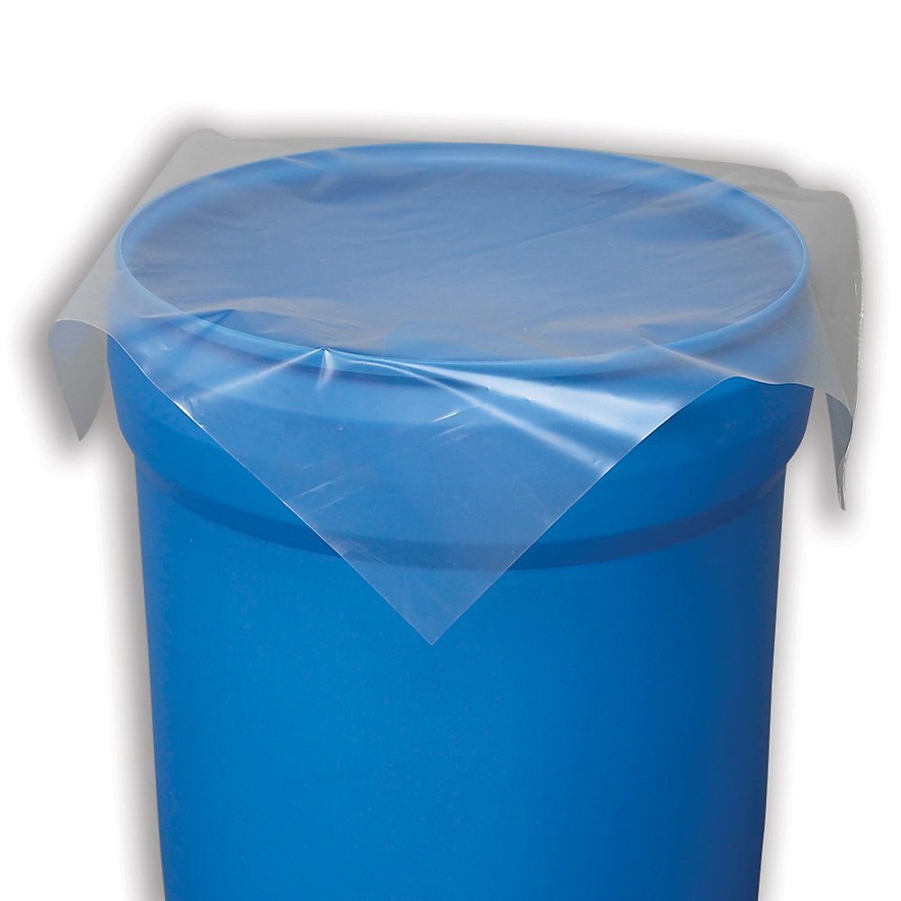 CDF Economical Drum Cover Sheet Fits 30 and 55Gallon Drums Clear