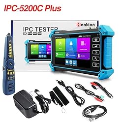 Henkion IP Camera Tester, 5.4inch 4K CCTV Tester,4K