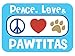 Pawtitas 6 FT Pet Puppy Leash Reflective Dog Leash Comfortable Handle Highly Reflective Threads Heavy Duty Dog Training Leash Available as a 6 ft Small Dog Blue Leash