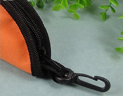 Zippered Collapsible Fabric Jardin Dog pet bowls water bowl drinking utensils random color