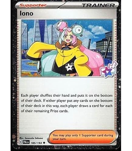 iono full art pokemon card Amazon.com: Pokemon - Iono - 254/193