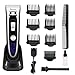 Professional Hair Clippers Set for Men, Aiskki Cordless Hair Trimmer, Electric Hair Cutting Kit with Gear Adjustment, Security Lock and LED Display