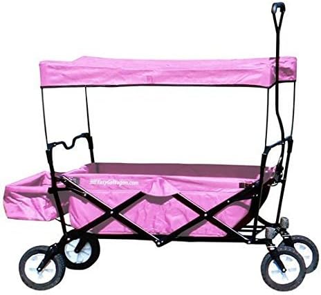 EasyGoWagon Folding/Collapsible Utility Wagon, Pink by EasyGoWagon