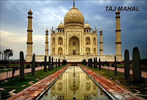 India Indian Fridge Refrigerator Magnets (1 Piece, Taj Mahal-6)
