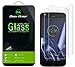 [2-Pack] Dmax Armor for Motorola Moto Z Play/Moto Z Play Droid Screen Protector, [Tempered Glass] 0.3mm 9H Hardness, Anti-Scratch, Anti-Fingerprint, Bubble Free, Ultra-Clear