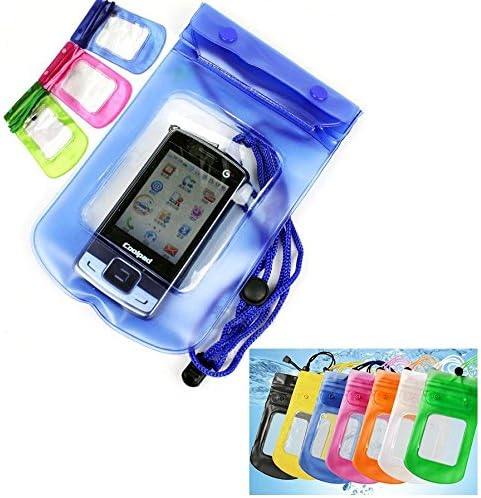 HK Gifts Underwater Pouch WATERPROOF BAG Dry TRAVEL Cover -Mobile Phone / Camera / Gadget & SMILEY Face Magnet
