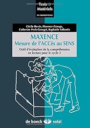 Maxence, mesure de l'accès au sens