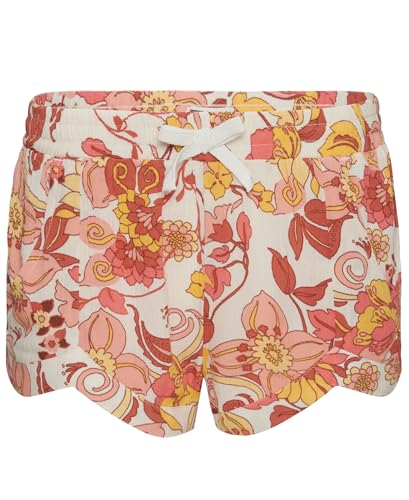 Billabong Girls' Mad for You Elastic Waist Pull-On Shorts, Side Seam Pockets, C…