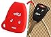 AndyGo Silicone Remote Key Cover Fit for Dodge Chrysler Jeep 4 Buttons