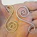 Elevate Essentials Swirl Hooks - Gold Decorative Ornament Hangers, 40 ct