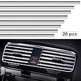 BOAOSI 20 Pcs Car Vent Outlet Trim Car Interior