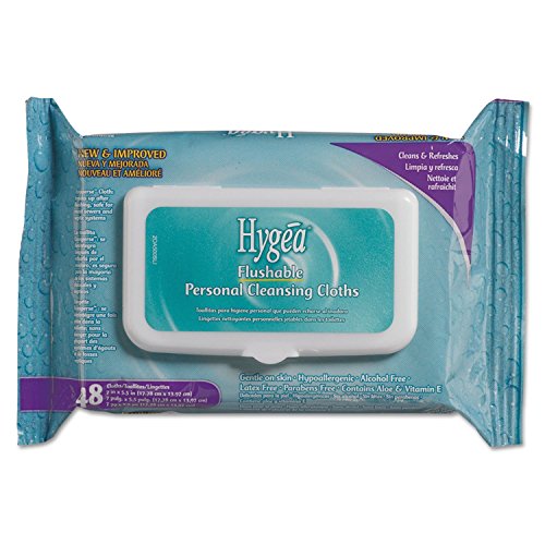 Hygea Flushable Wipes [Case of 576]