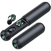 YZLPSYY Wireless Earbuds, Bluetooth Earbuds in Ear Light-Weight Headphones Noise Cancelling Earbuds Ipx5 Waterproof Sweat Resistant with LED Display Charging Case for Workout Gym Office Black