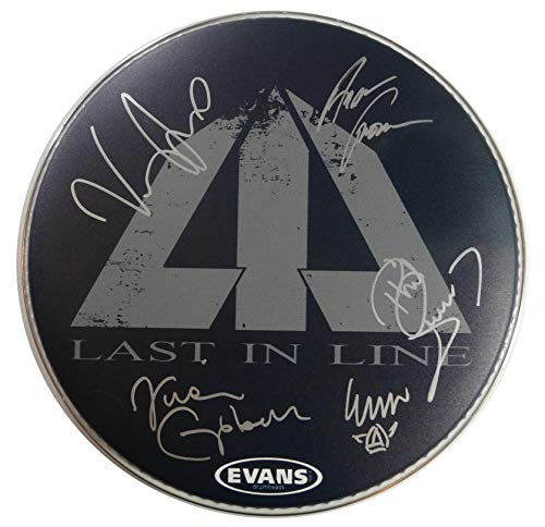 1 Signed+Autographed+Drumhead+Certified+V70282