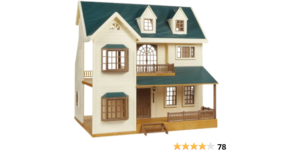 calico critters deluxe village dollhouse