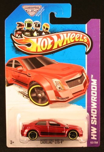 Hot Wheels 2013 HW Showroom Cadillac CTS-V CTS CTSV Red