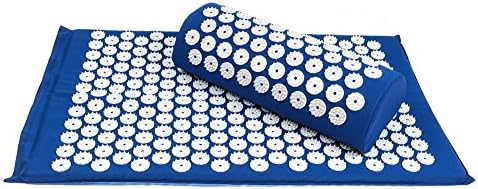 Go Acupressure Mat | Most Effective Massage Mat for Muscle Relaxation, Neck and Back Pain Sciatica Tension Stress Relief, Better Sleep and Improved Blood Circulation | Premium Cotton and Eco Foam