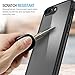 Maxboost HyperPro iPhone 8 Plus Case/iPhone 7 Plus Case [GXD-Gel Drop Protection] Heavy Duty Hybrid Cover Apple iPhone 8 Plus,7 Plus,6s Plus,6 Plus Enhanced Grip TPU Cushion/PC Back- Jet Black/Clear